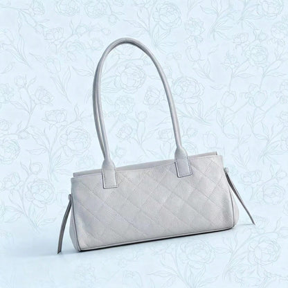 CHAN Suede Series Matte Lightweight Fashion Solid Color Genuine Leather Shoulder Bag For Commuting, Daily Wear, And Dates