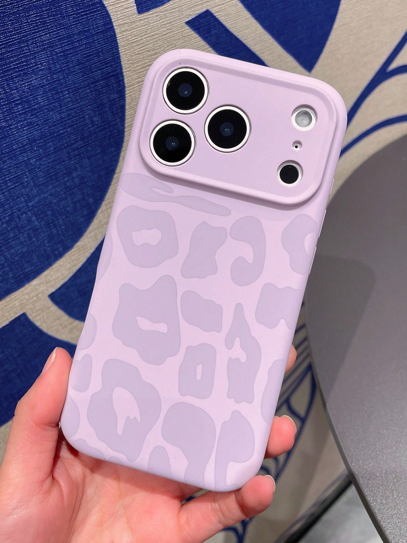 Cheetah,Leopard Print Fashionable Purple Leopard Print Phone Case Compatible With IPhone 17 Pro Max/17 Pro/17/16 Pro Max/16/16 Pro/15/15 Pro Max/15 Pro/11/12/13/14 Pro Max/12 Pro/12 Pro Max/13 Pro/13