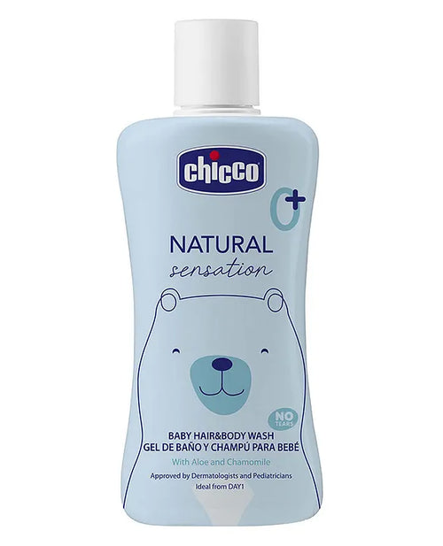 Chicco Natural Sensation Baby Body Wash & Shampoo - 200 ml