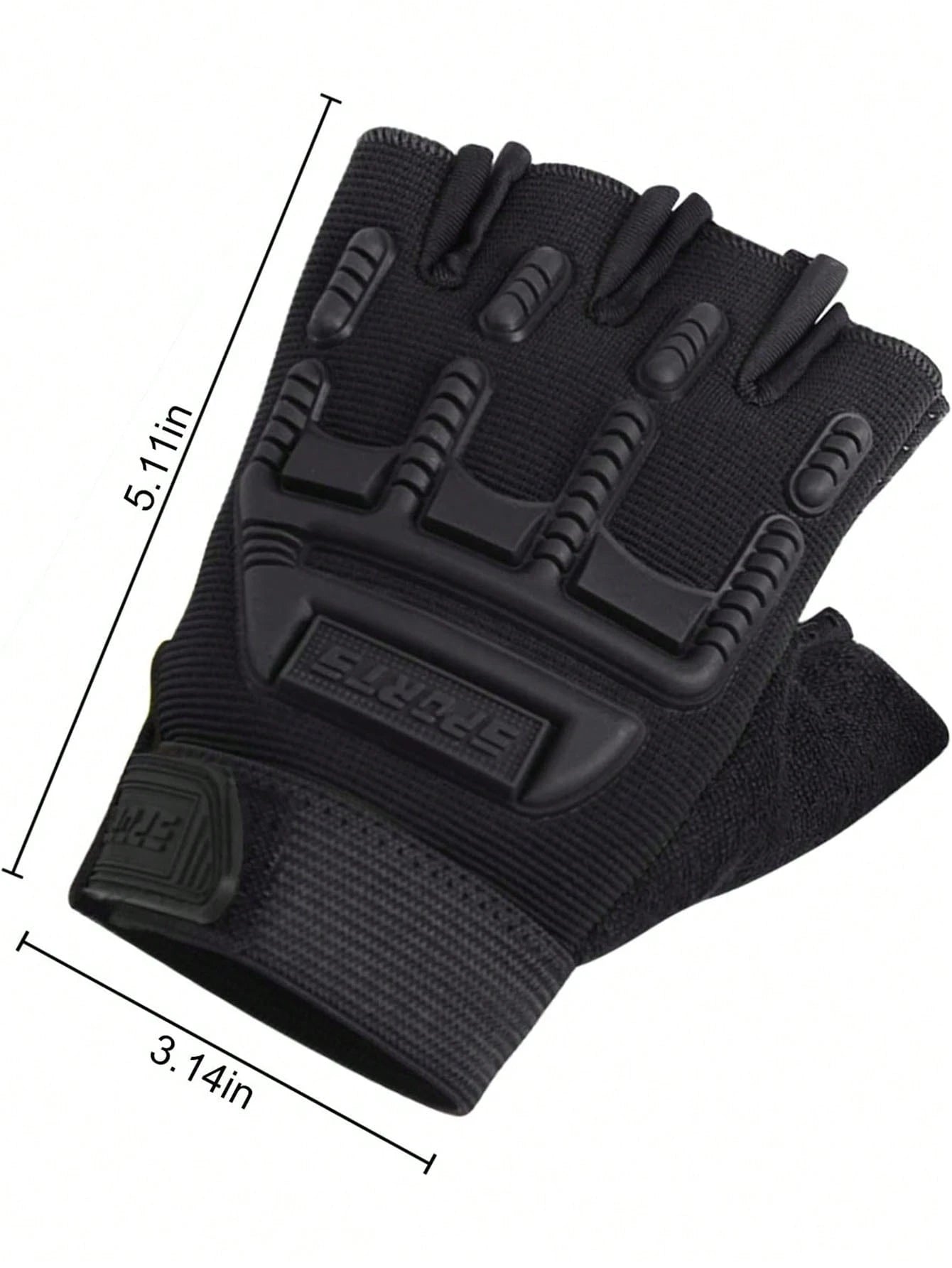 Children's Sports Half-Finger Gloves- For Boys And Girls For Outdoor Cycling, Rock Climbing, Skating And Fishing, Back To School, First Day Of School