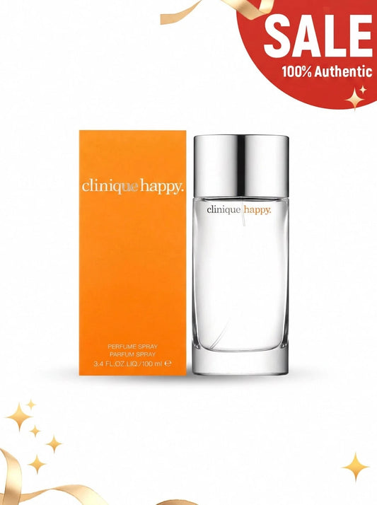 Clinique Happy Parfum Spray For Women 1.7oz/50ml- Girlfriend Wife Mother Friend Boyfriend Husband Father Brother Bedroom Decor Birthday Graduation Party Travel Camping Outdoors School Campus Trip Fes