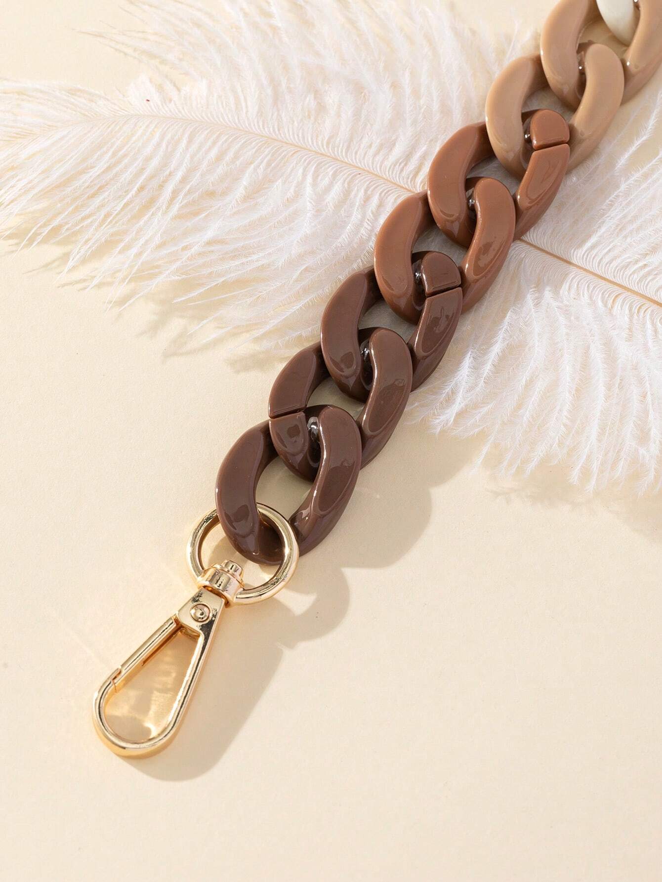 Color Block Strap Part Bag Strap Extension Chain DIY Accessories Replacement Reusable Bag Accessories Handbag Tote Bag Backpack Valentines Key Lanyard