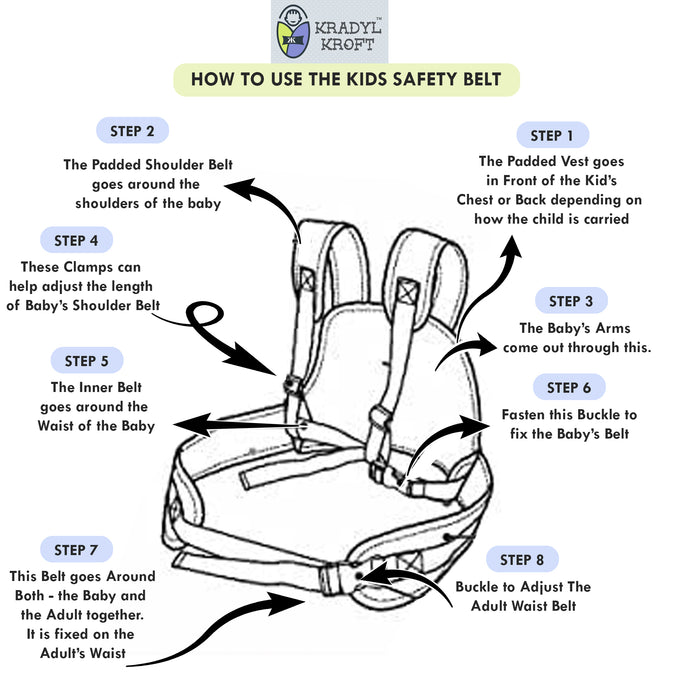 Columbus Scooter Safety Belt