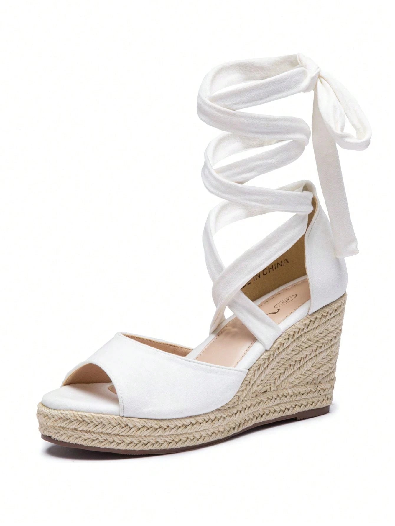 Comfyshoes Women's Rome Open Toe Espadrilles Platform Wedge Sandals