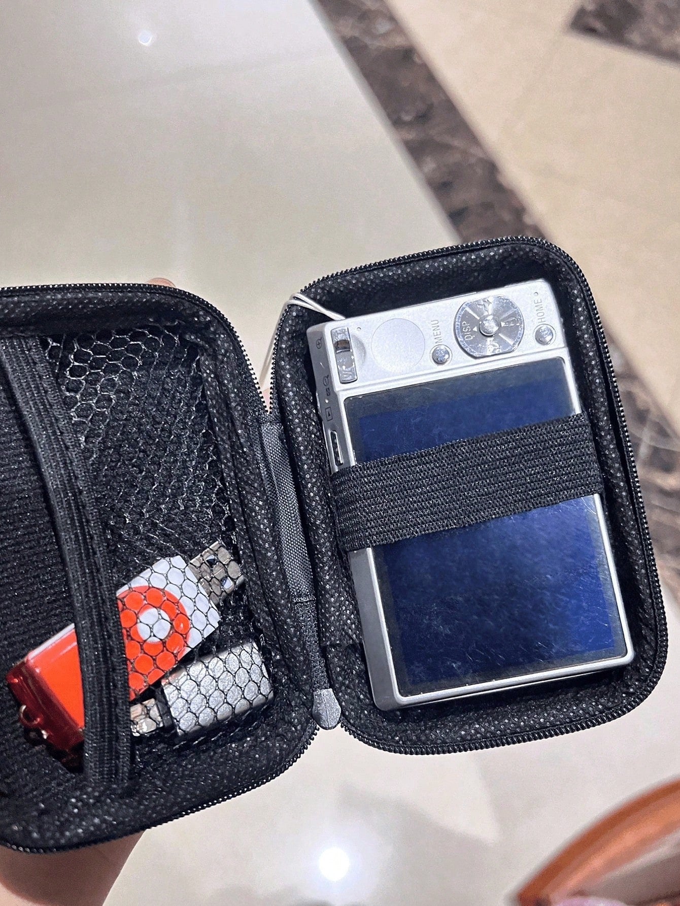 Compact, Waterproof Digital Camera Bag- Ideal For Outdoor Photography Enthusiasts And Travelers. Can Be Used As A Charger Bag, Office Digital Bag, Cable & Camera Organizer, Power Bank Case, Wallet-St
