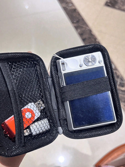 Compact, Waterproof Digital Camera Bag- Ideal For Outdoor Photography Enthusiasts And Travelers. Can Be Used As A Charger Bag, Office Digital Bag, Cable & Camera Organizer, Power Bank Case, Wallet-St
