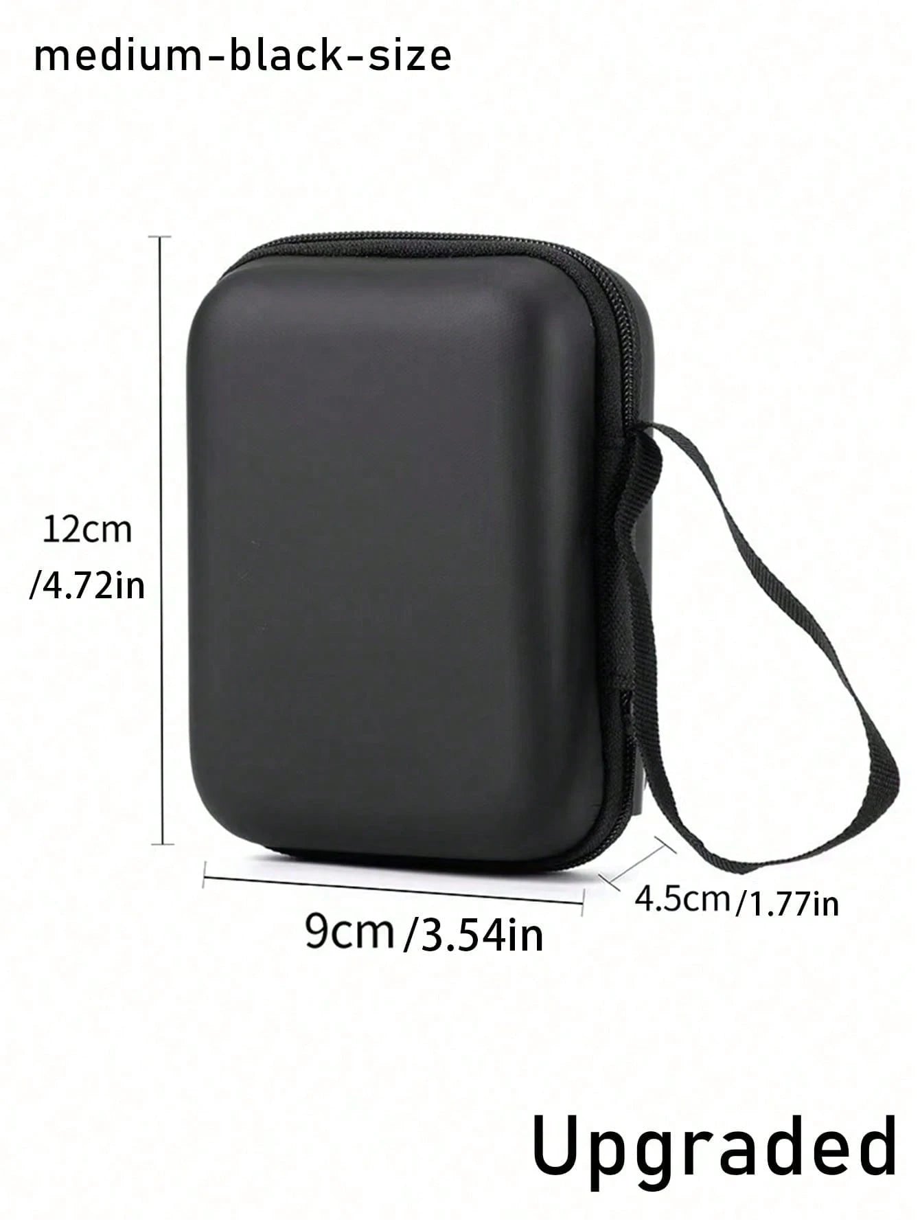 Compact, Waterproof Digital Camera Bag- Ideal For Outdoor Photography Enthusiasts And Travelers. Can Be Used As A Charger Bag, Office Digital Bag, Cable & Camera Organizer, Power Bank Case, Wallet-St