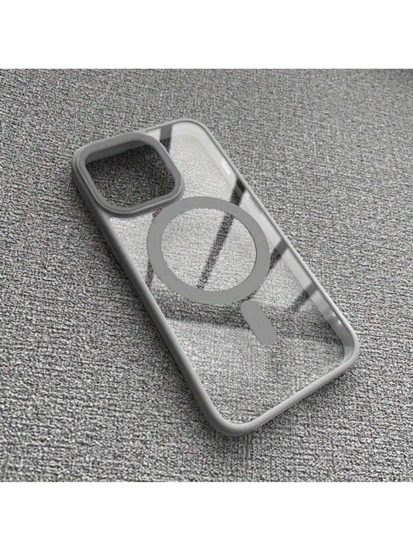 Compatible 16/15/14/13/12 Pro Max Plus Magnetic Macaron Phone Case, Shockproof Protection, Classic Mixed Transparent Phone Case