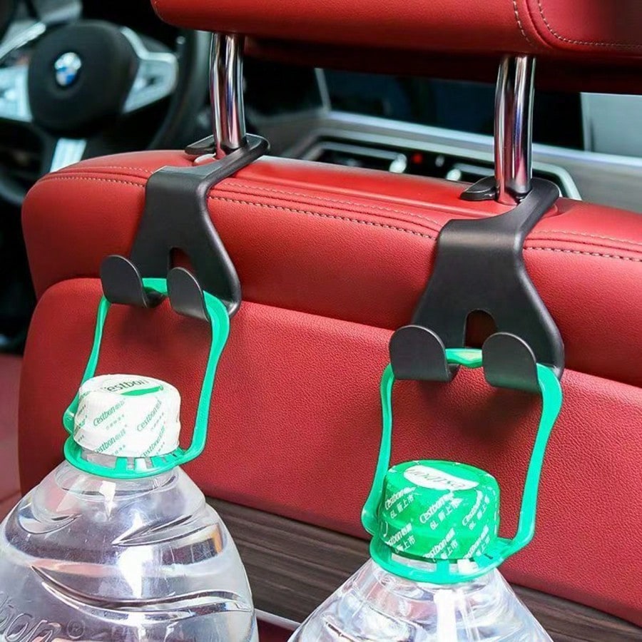 Concealed Creative New Car Seat Back Hook Multi Functional Rear Car Phone Holder Hook Automotive Accessories