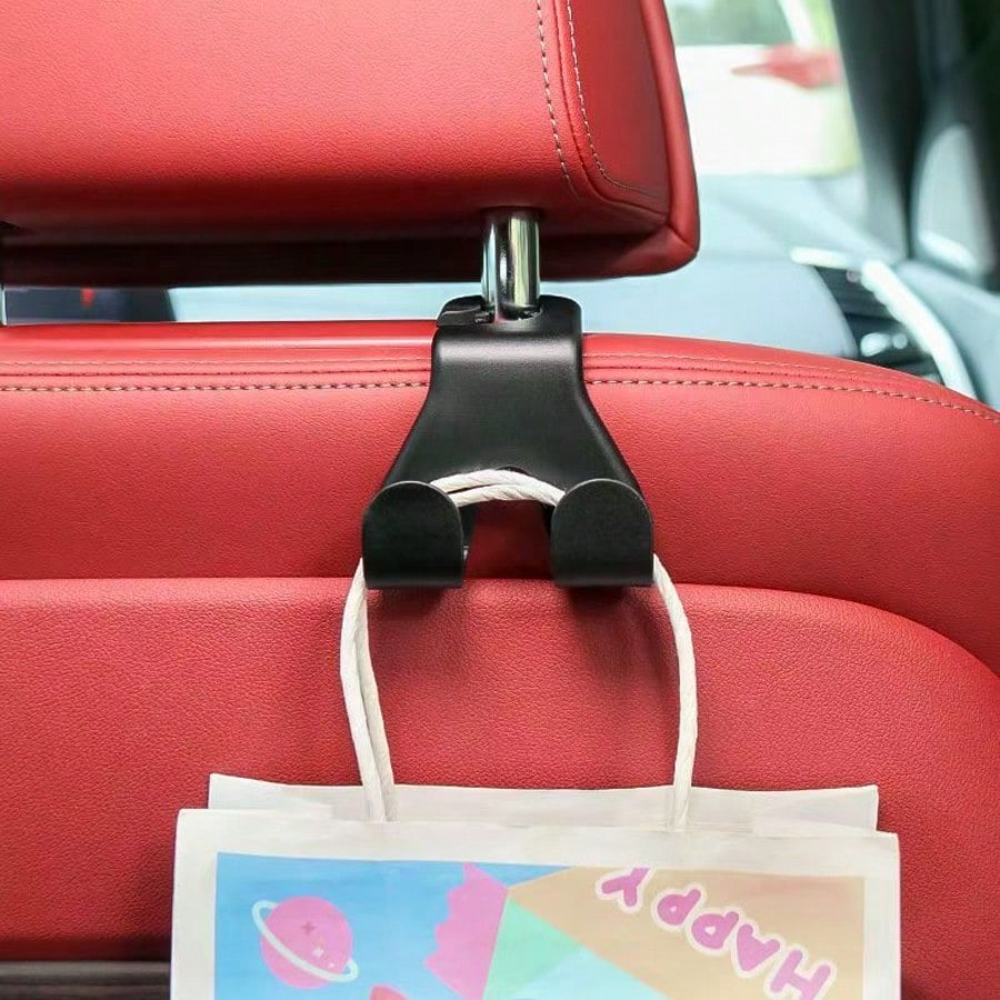 Concealed Creative New Car Seat Back Hook Multi Functional Rear Car Phone Holder Hook Automotive Accessories