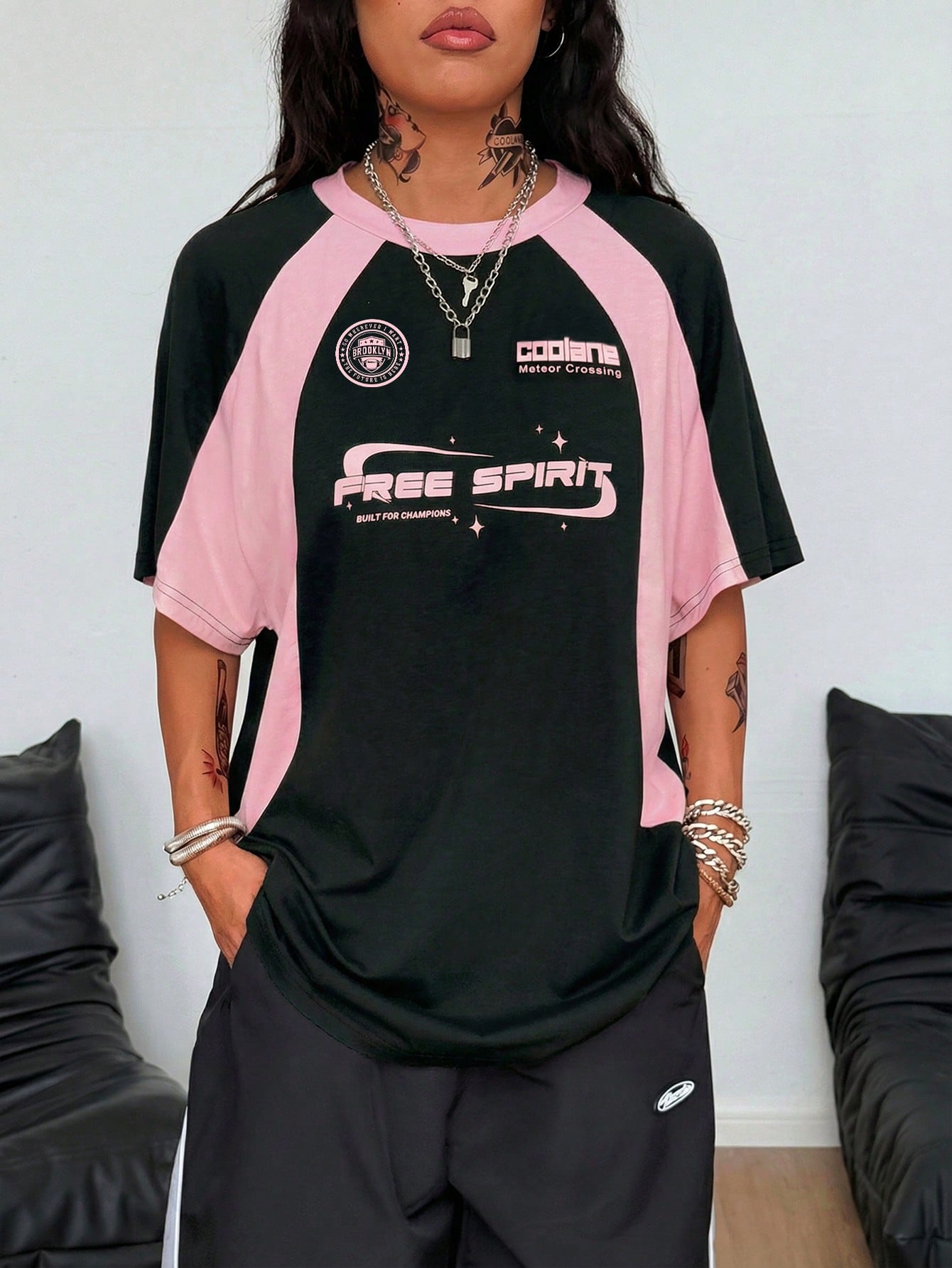 Coolane Women's Men's Plus Size Streetwear Teacher Game Day Cotton Event Letter Printed Pink Short Sleeve Oversize Jersey T-Shirt Summer Fall Sport
