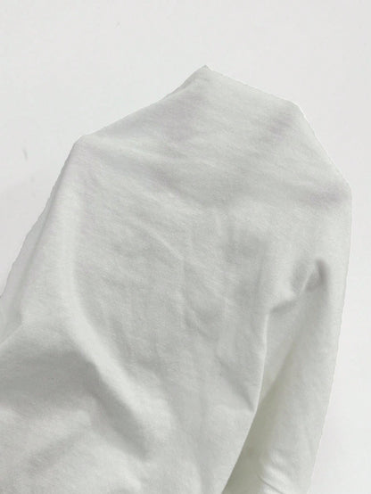 Coolane Women's Summer Country Concert Going Out Boho Beach Vacation Basic Minimalist Washed 100% Cotton White Pants Curved Hem Pants, Fall Women Clothes