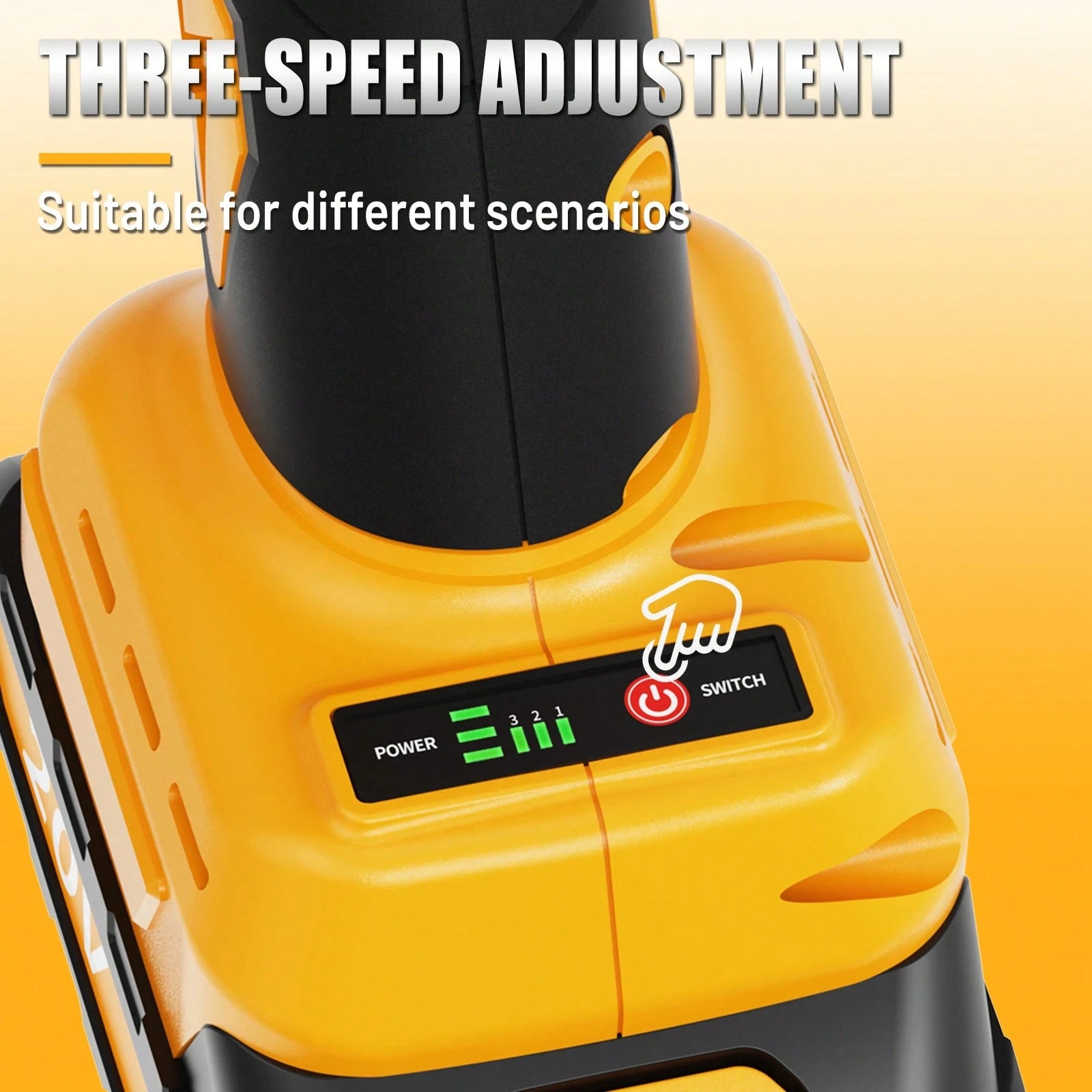 Cordless Angle Grinder With 2.0Ah Battery, A Multi-Purpose Machine. 20V Brushless Motor 4-1/2" 11000 RPM, 6 Dics For Cutting, Grinding And Polishing