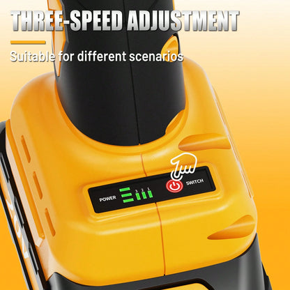 Cordless Angle Grinder With 2.0Ah Battery, A Multi-Purpose Machine. 20V Brushless Motor 4-1/2" 11000 RPM, 6 Dics For Cutting, Grinding And Polishing