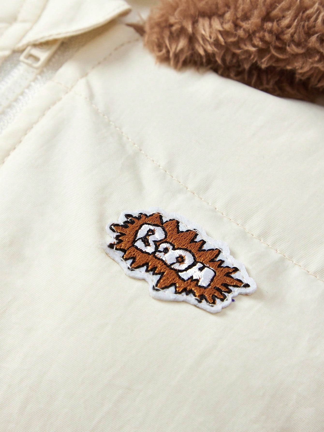 Cozy Pixies Baby Boy Casual Jacket Padded Autumn Coat Thickened With Hood Suitable For Winter