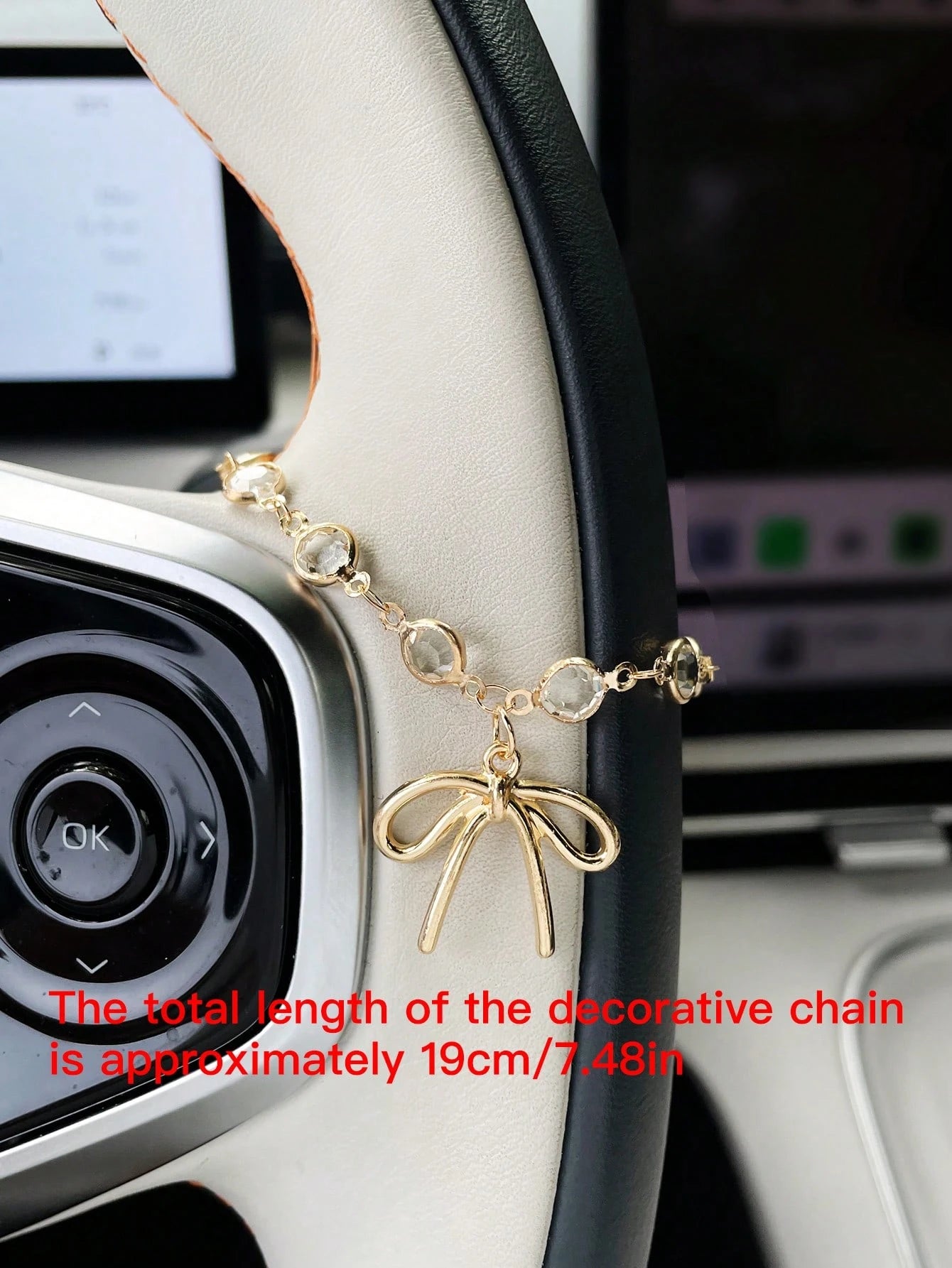 Creative Alloy Butterfly Car Decorative Pendant, Car Hanging Ornament, Car Steering Wheel Pendant, Car Interior Accessory, Meaningful Holiday Gift.