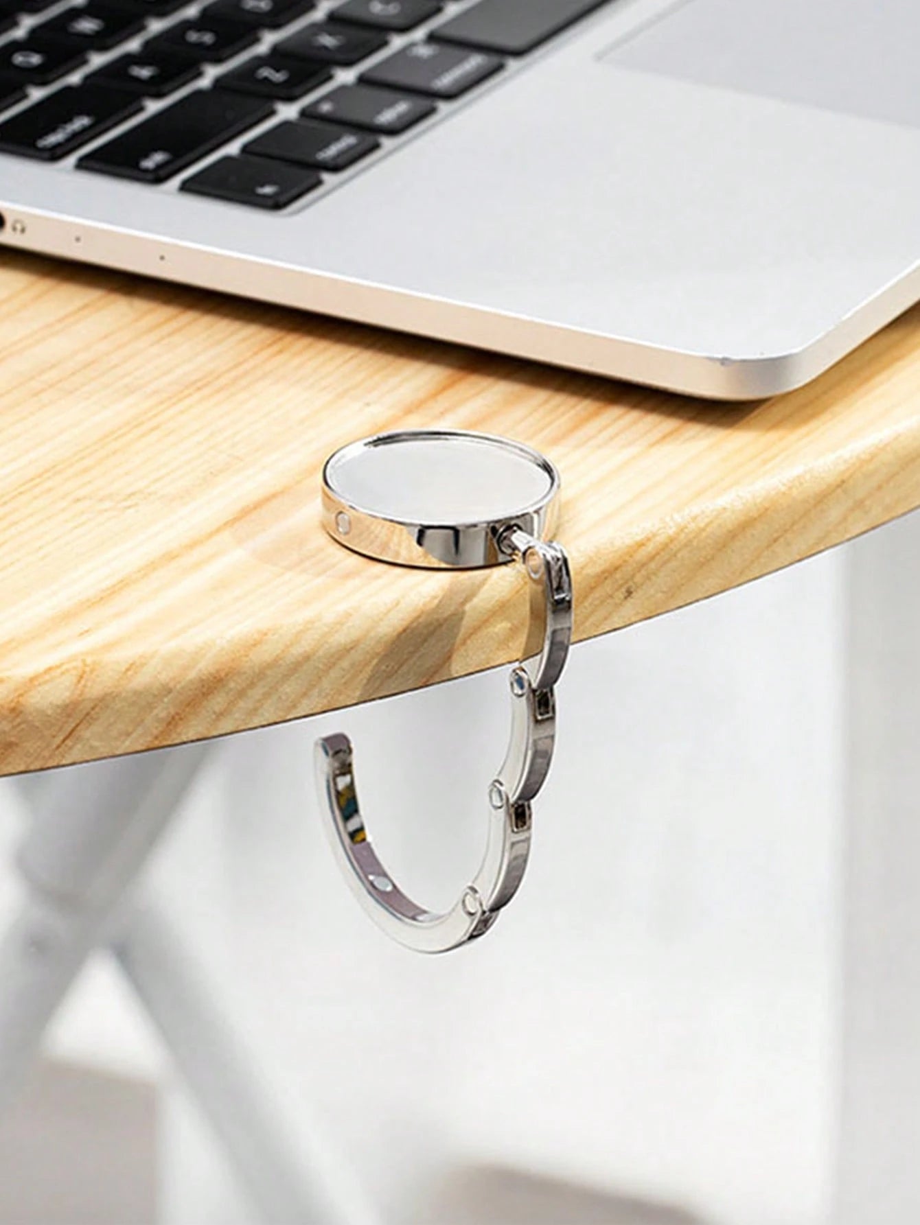 Creative Bag Hanging Rack Handbag Hook Folding Storage Rack, Portable Key Ring Alloy Table Hook Hardware Home Organizer, Bag Accessories Bag Table Hanger Collection Desk Hooks for Purse, Restaurant Ba