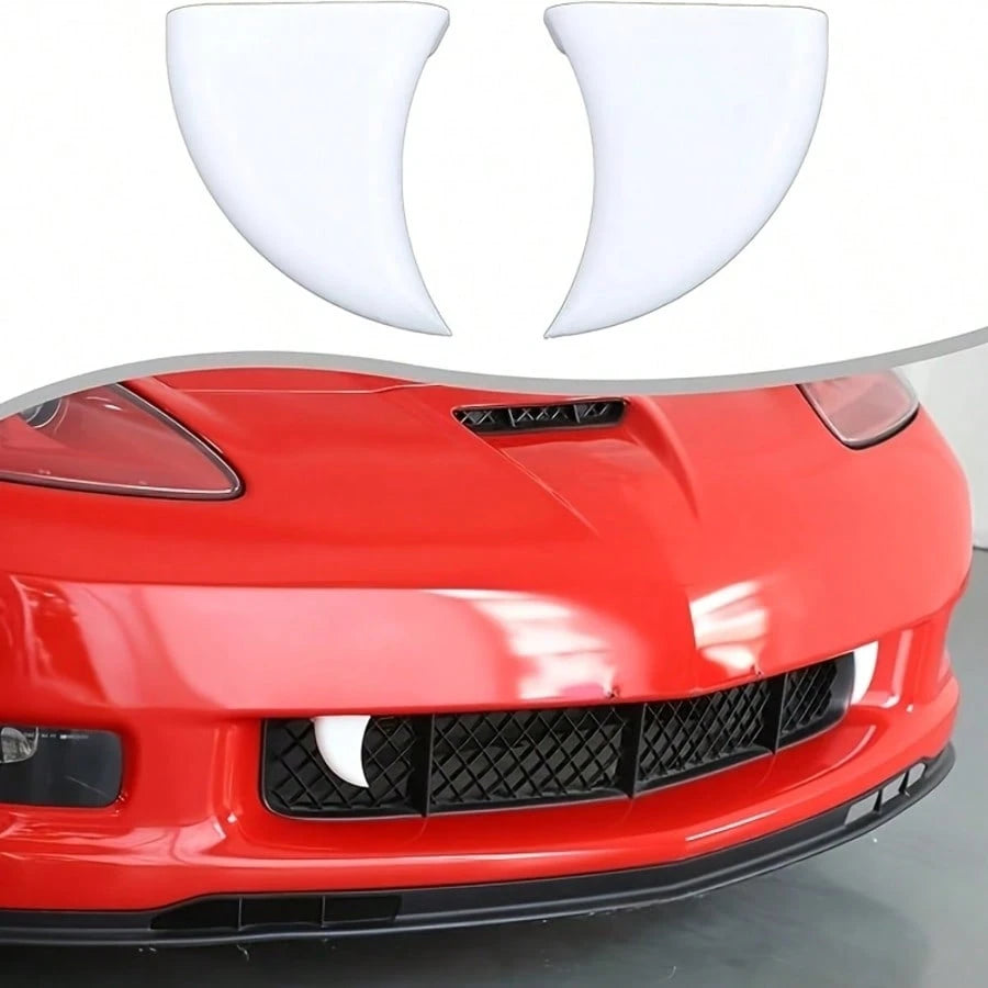 Creative Car Teeth Accessory, Halloween Theme Fang Design, Easy Installation, Transform Your Car's Appearance