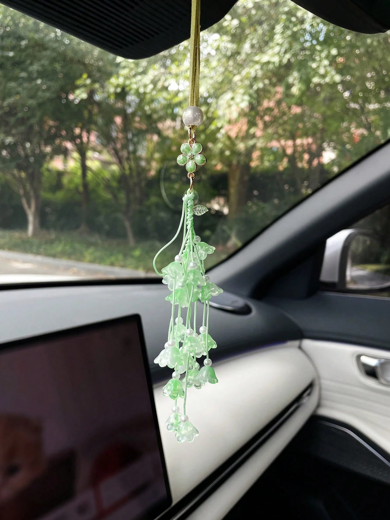 Creative Fish Car Hanging Ornament, Car Rearview Mirror Decorative Pendant, Interior Car Decoration Hanging Accessory