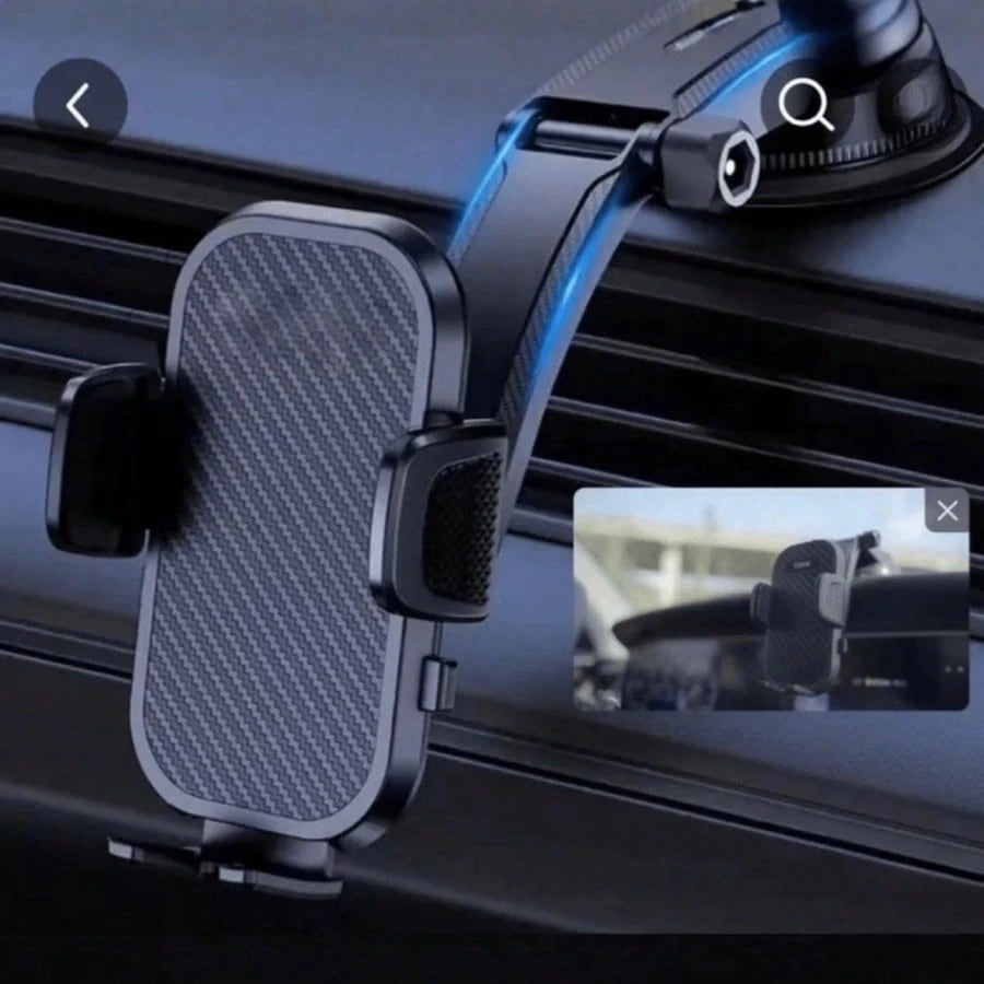Cubidupi Car Phone Holder, Upgraded Metal Hook Phone Holder, Suitable For Car Air Vents, Compatible With All Mobile Phones.