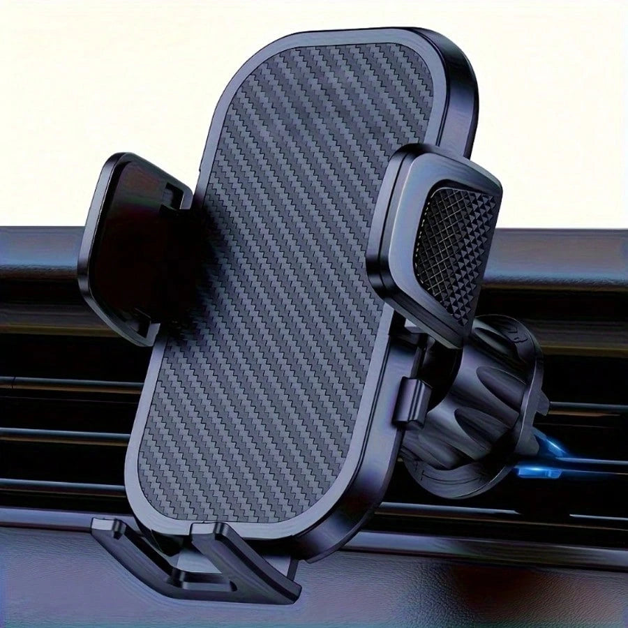 Cubidupi Car Phone Holder, Upgraded Metal Hook Phone Holder, Suitable For Car Air Vents, Compatible With All Mobile Phones.