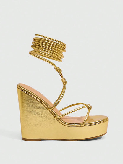 CUCCOO SZL Women's High Platform Fashion Sandals, Summer For Christmas Spring Shoes Summer Shoes
