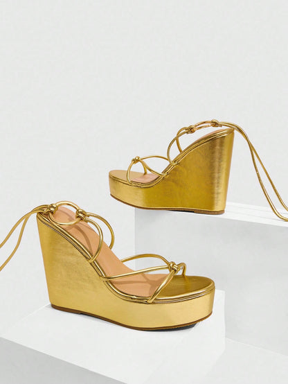 CUCCOO SZL Women's High Platform Fashion Sandals, Summer For Christmas Spring Shoes Summer Shoes