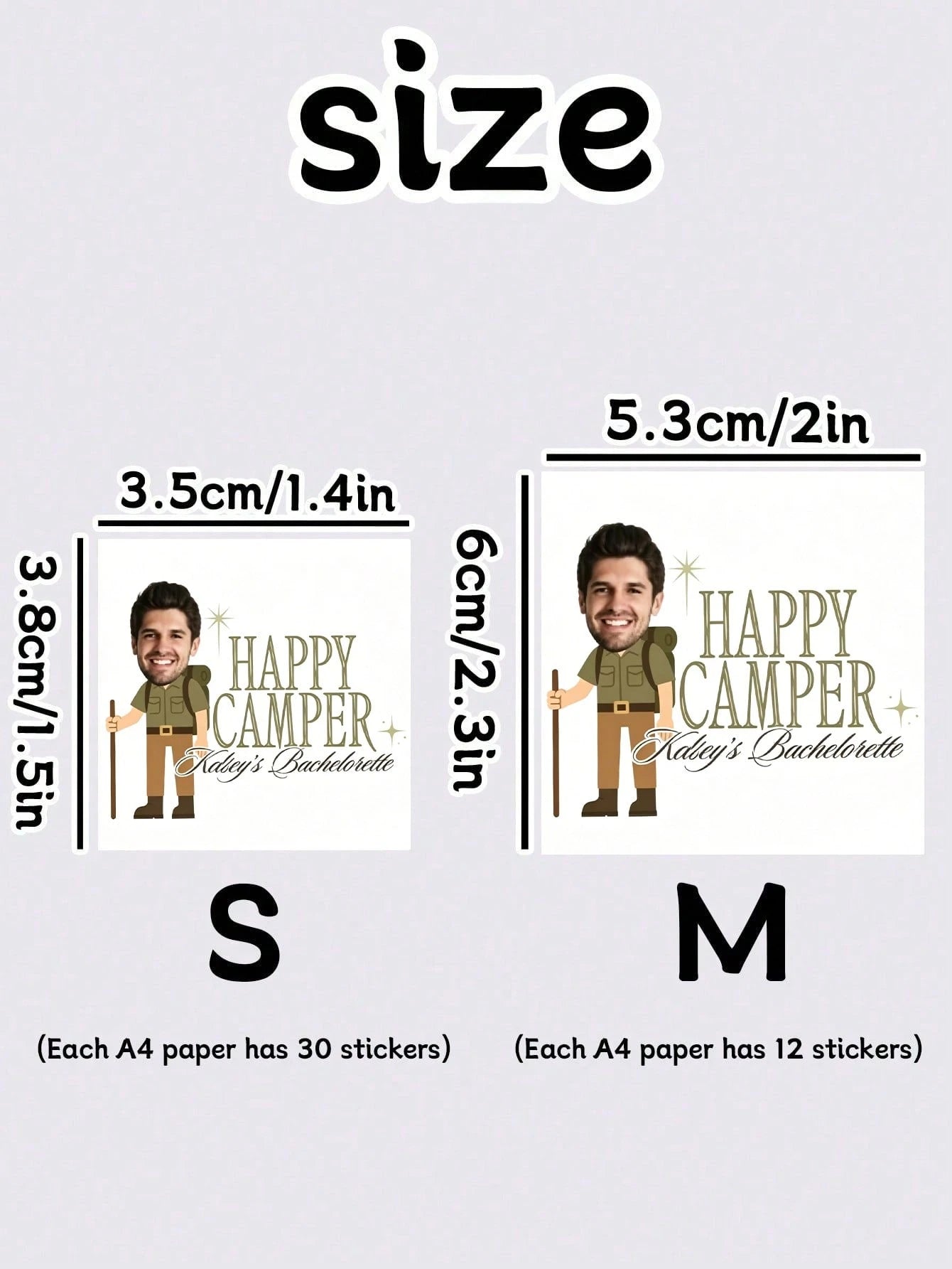Custom Photo Temporary Tattoo Stickers, Personalized Name Face Tattoo Stickers, Customizable Bachelor Party Tattoo Stickers, Customizable Image Funny Body Decoration Stickers, Suitable For Bridal Show