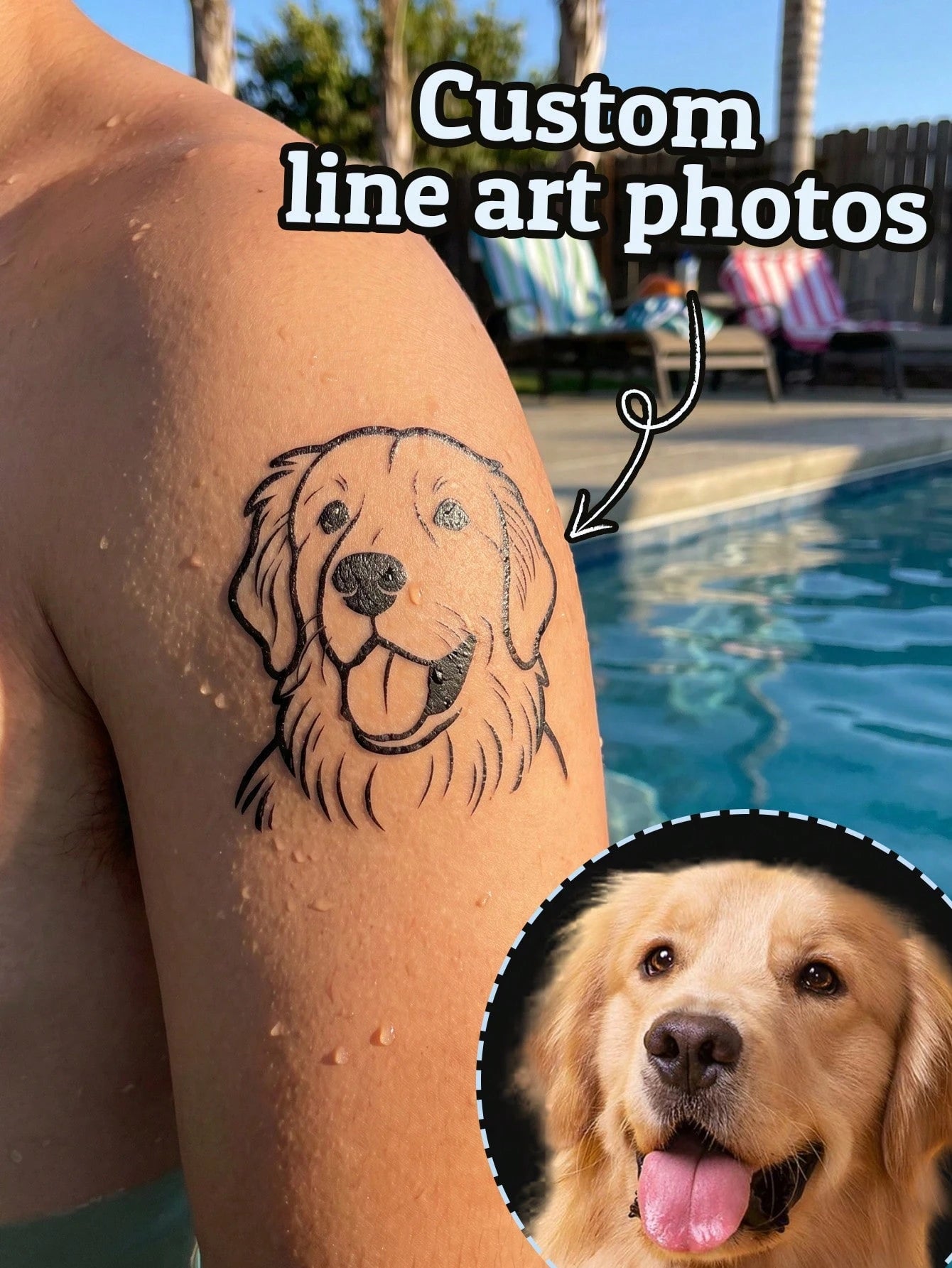 Customizable Temporary Birthday Face Tattoos, Personalized Photo And Text Tattoo Stickers, Cute Party Hat-Shaped Body Decorations, Customizable Celebratory Tattoos, Customizable Pictures, Holiday Part