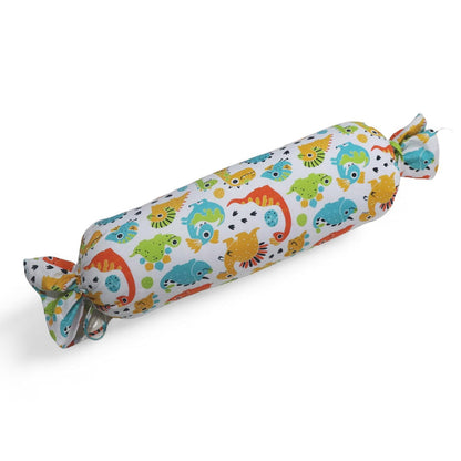 Cute Dinos - Set of 2 Side Pillows for Kids above 12 Years