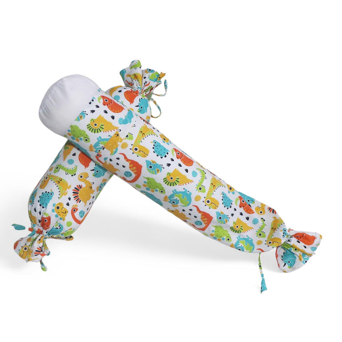 Cute Dinos - Set of 2 Side Pillows for Kids above 12 Years