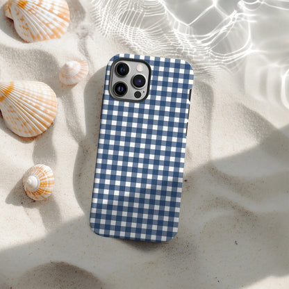 Cute Plaid Element Fashion Cute Plaid Pattern Fashion Plaid Patchwork Phone Case, Cute Concentrated Coffee Brown Autumn Phone Case, Compatible With IPhone 17, 16 Pro Max, 15 Pro, 14 Plus, 13 Pro Max