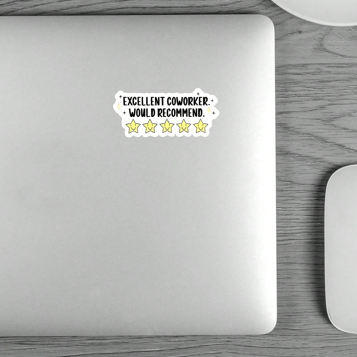 Cute Sarcastic Corporate Office Humor Sticker Excellent Coworker Saying Job Vibe Decal Aesthetic Stationery Journaling Scrapbook Gift For Laptops Water Bottles Notebooks Cups Journals Lockers For Stud