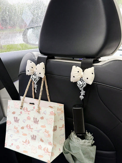Cute Star Car Hook Creative Car Glove Box Hook Passenger Seat Storage Hook