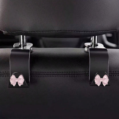 Cute Star-Shaped Car Interior Decor, Seat Headrest Hooks, Front Seat Hooks, Car Hanging Hooks, Rear Seat Hooks, Headrest Hooks, Universal Car Accessories. Give Your Car Hooks As A Gift To Family, Frie