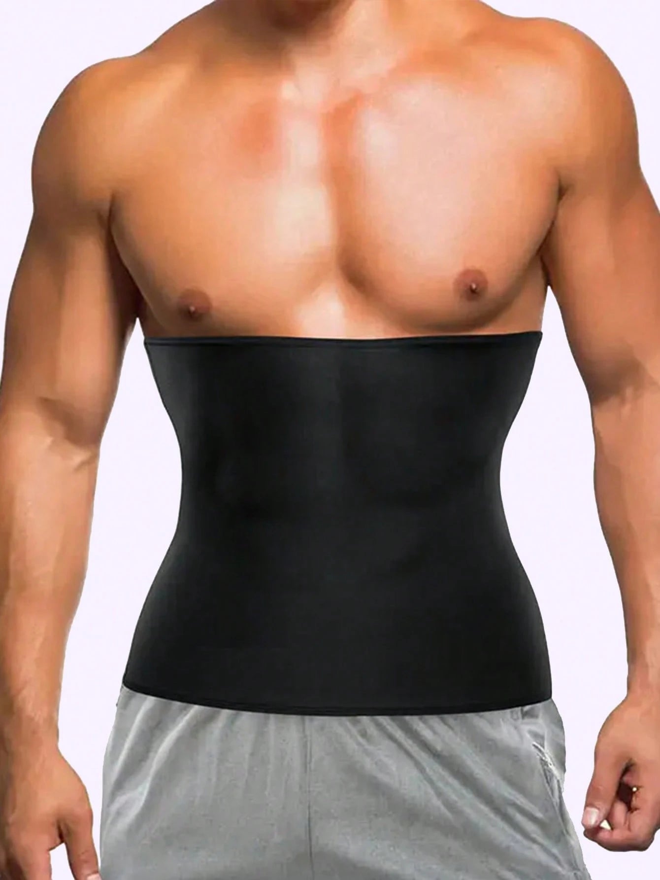 CZXMY Men's Sports Slimming Waist Belt, Body Shaper, Workout Waist Trainer, Posture Corrector, 1pc