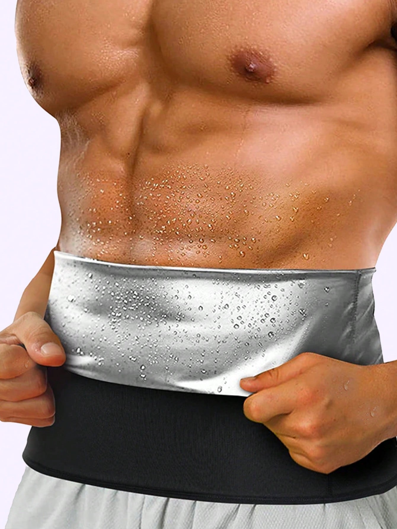 CZXMY Men's Sports Slimming Waist Belt, Body Shaper, Workout Waist Trainer, Posture Corrector, 1pc