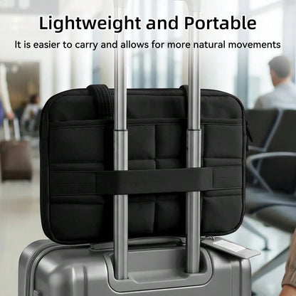 DANYCASE 13.3-15.6 Inch Laptop Bag Portable Computer Storage Bag Lightweight Handheld Solid Color Tablet Case Unisex, Laptop Bag For Men
