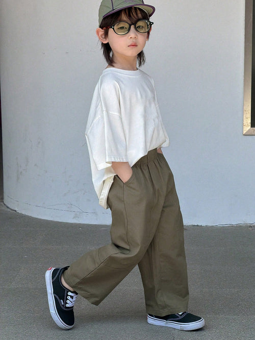 DAZY Young Boy Casual Long Design Cargo Pants