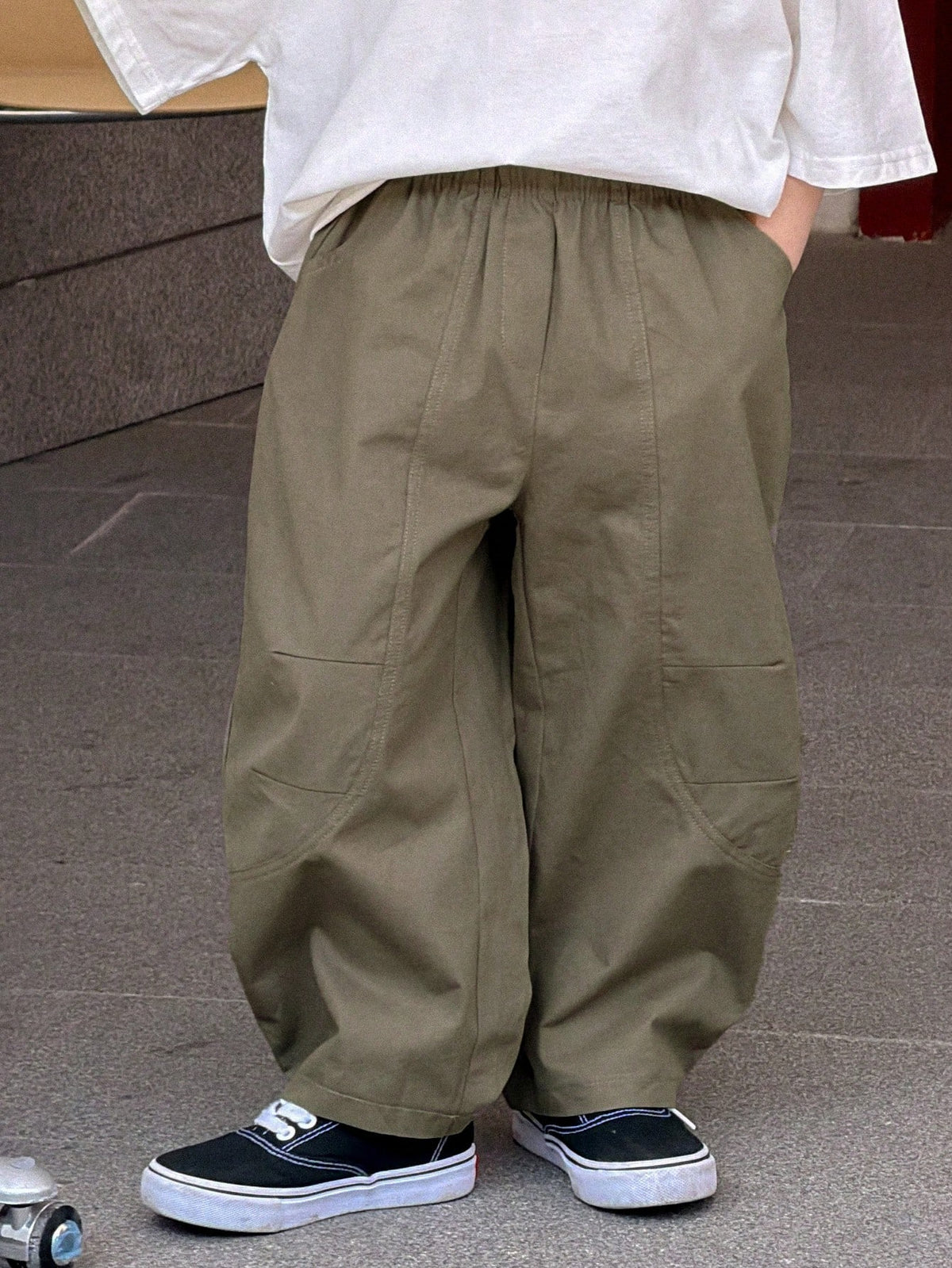 DAZY Young Boy Casual Long Design Cargo Pants