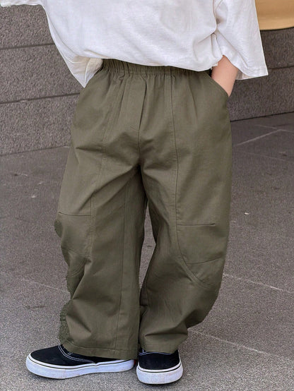 DAZY Young Boy Casual Long Design Cargo Pants