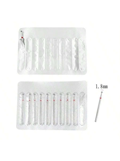 DeDryDS 10pcs Professional Foot Care Nail Drill Bits, Corn Layer Nail Drill Heads