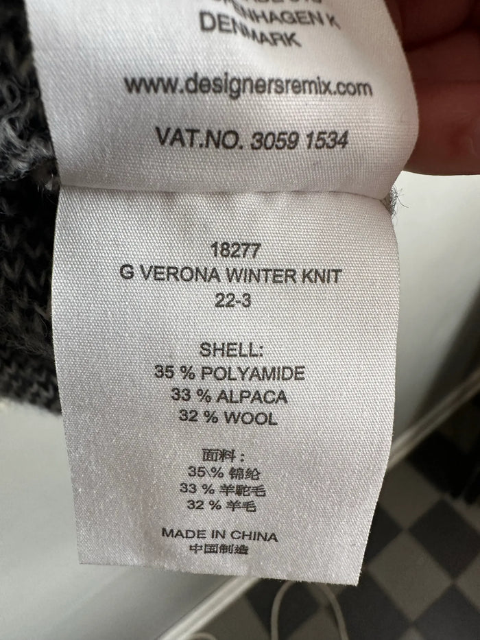 Designers Remix G Verona Winter Knit-ulltröja