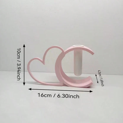 DIY Geometric Cutout Hydroponic Test Tube Vase – Decorative Ornament For Modern Interior Styling
