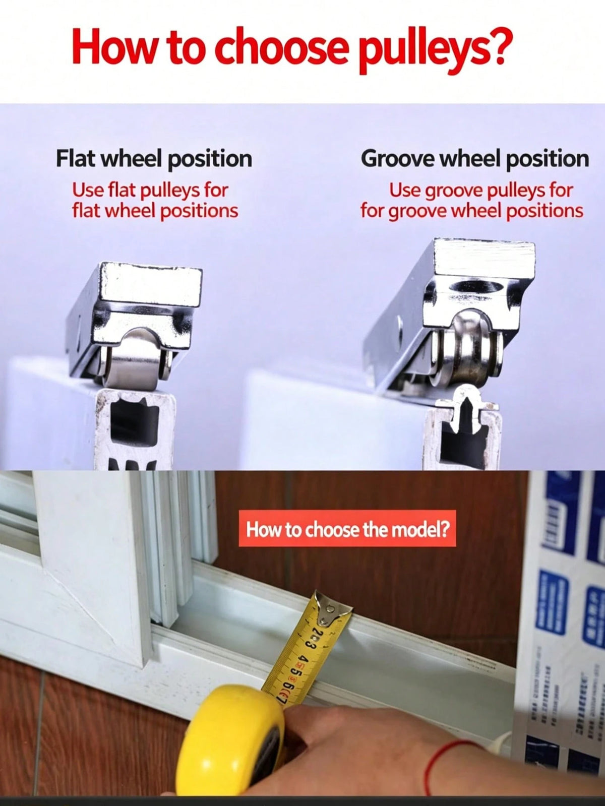 Door And Window Pulley Bearing Wheels, Stainless Steel Sliding Door And Window Pulleys, Screen Door Bottom Rollers, Plastic Steel Door And Window Glass Door Pulleys, Stainless Steel Sliding Window Rol