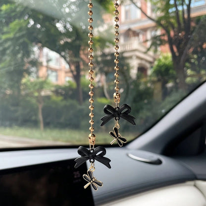 Dragonfly Butterfly Car Hanging Ornament Creative Car Interior Hanging Decor Car Rearview Mirror Decoration Hanging Ornament Car Decorative Pendant