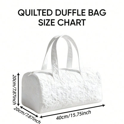Duffle Bag| Retro Bus Daisy Mushroom 3D Digital Print| Hippie Lovers Outdoor Trip| Large Size| Spacious Cute Travel Handbag