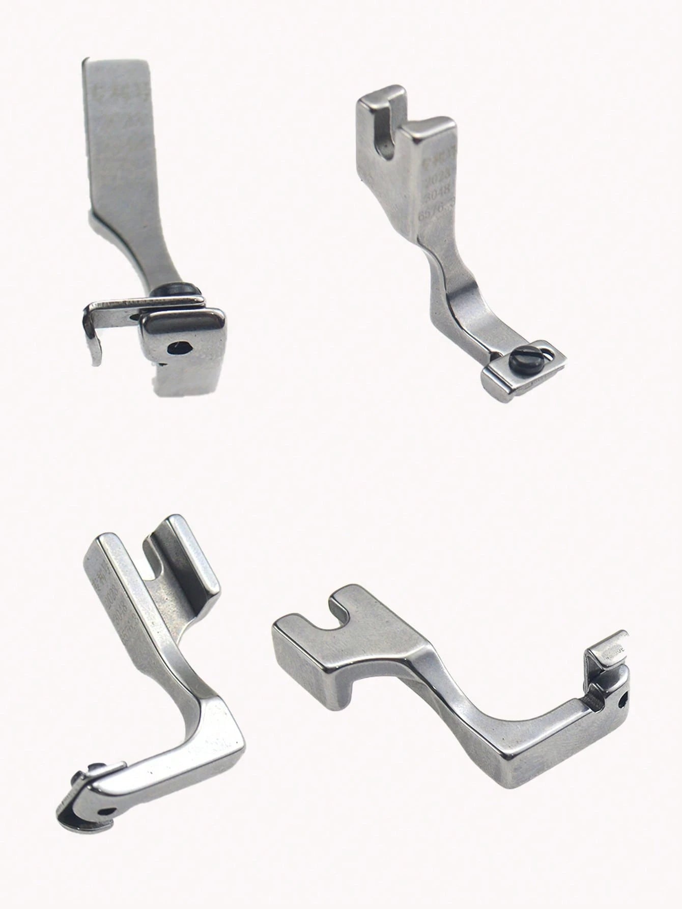 Durable T69 Model Adjustable Invisible Zipper Presser Foot With Groove, Single-Sided Zipper Presser Foot, Suitable For Sewing Machines, Knitting And Handicrafts, Industrial And Household Use, Silver P