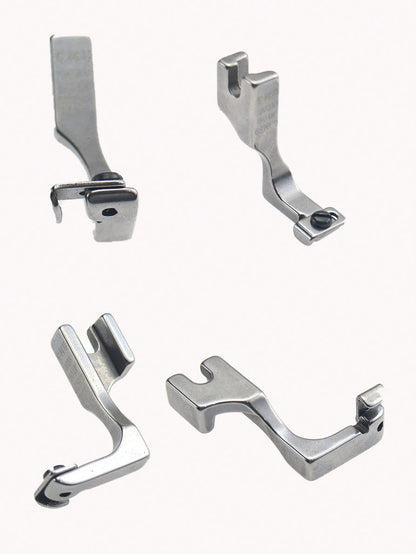 Durable T69 Model Adjustable Invisible Zipper Presser Foot With Groove, Single-Sided Zipper Presser Foot, Suitable For Sewing Machines, Knitting And Handicrafts, Industrial And Household Use, Silver P