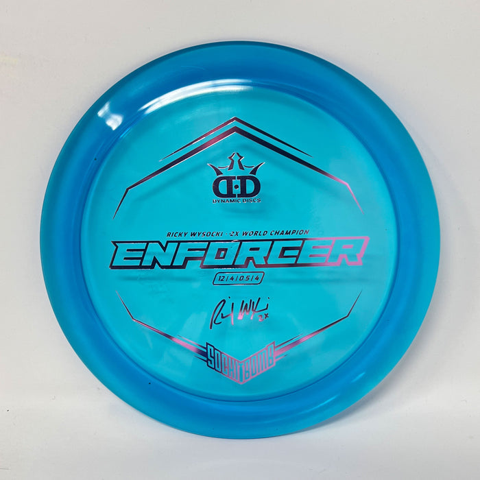 Dynamic Discs Lucid-Ice Enforcer (Ricky Wysocki Sockibomb Stamp)